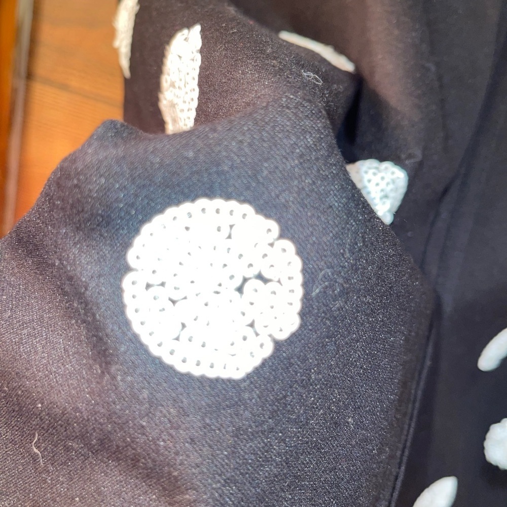White House Black Market sequin polka dot skirt - Picture 5 of 7